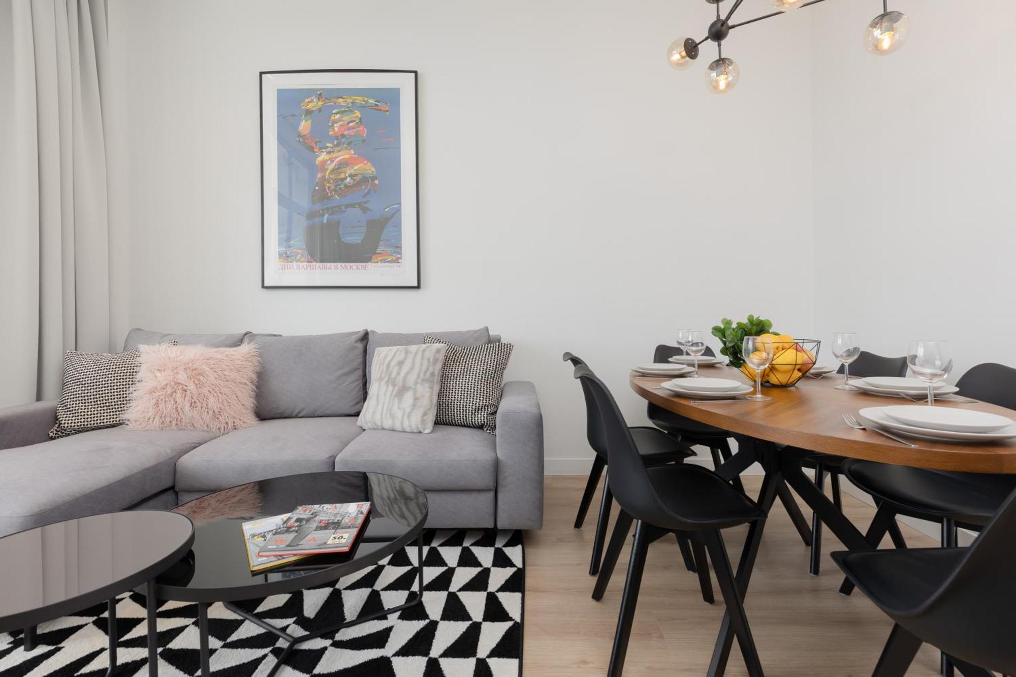 City Panorama Spacious Apartment By Renters Prestige Warszawa Exteriör bild