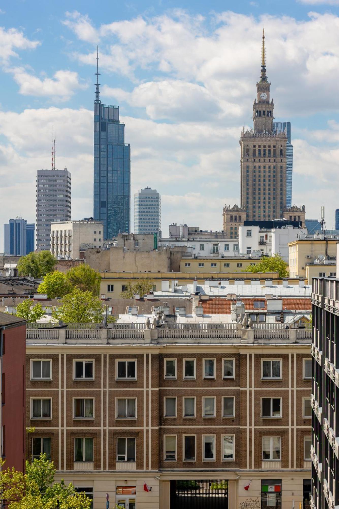 City Panorama Spacious Apartment By Renters Prestige Warszawa Exteriör bild