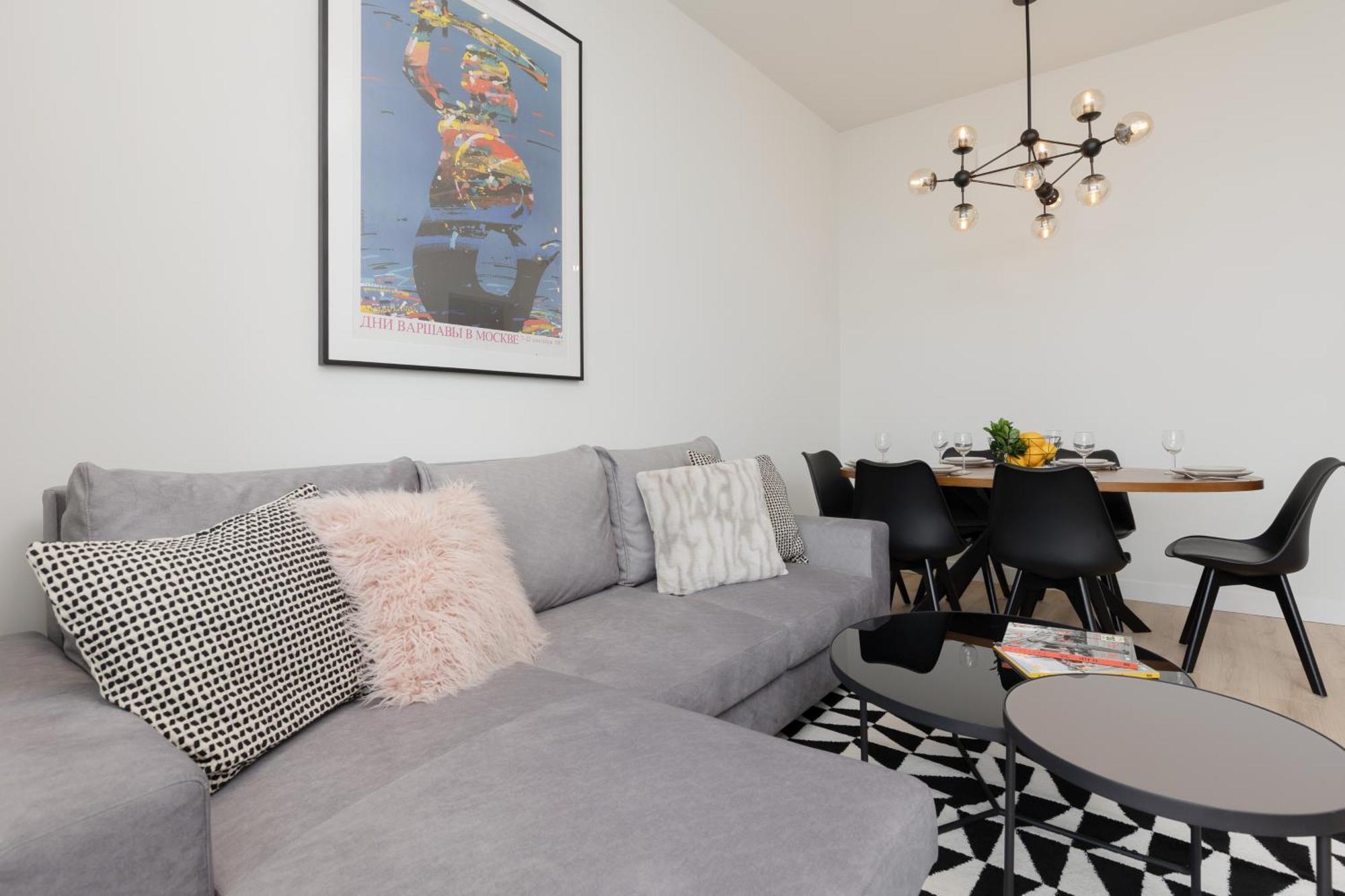 City Panorama Spacious Apartment By Renters Prestige Warszawa Exteriör bild