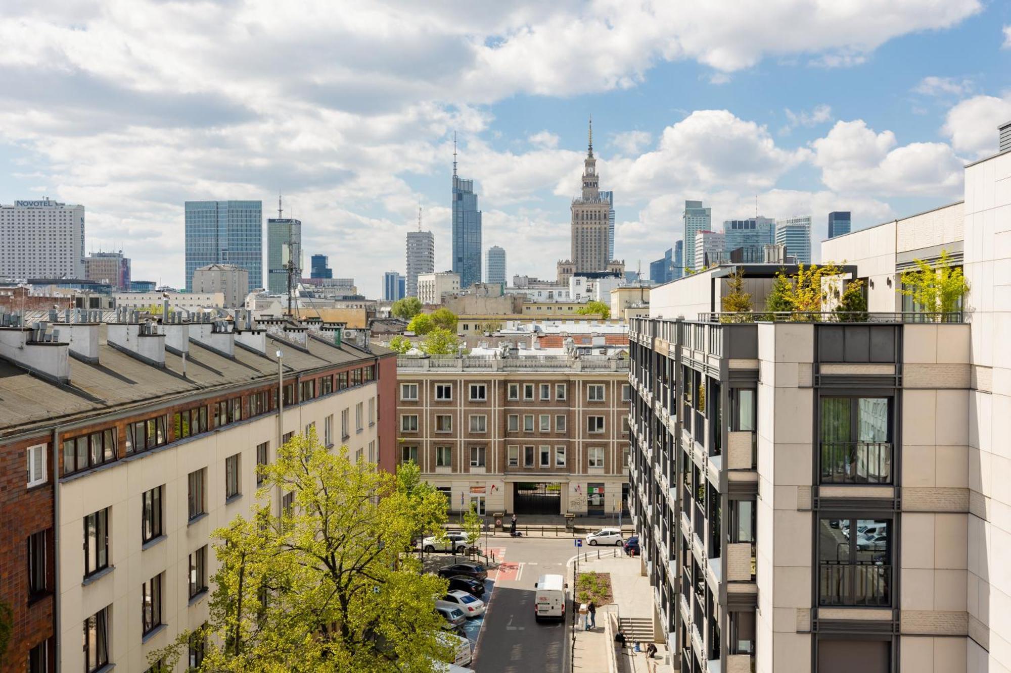 City Panorama Spacious Apartment By Renters Prestige Warszawa Exteriör bild