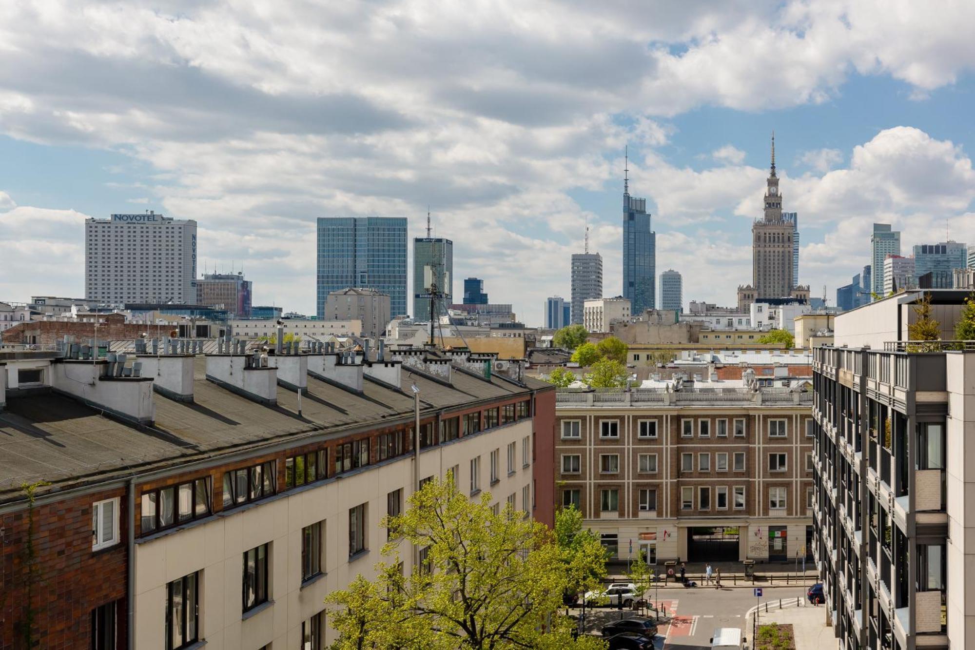City Panorama Spacious Apartment By Renters Prestige Warszawa Exteriör bild