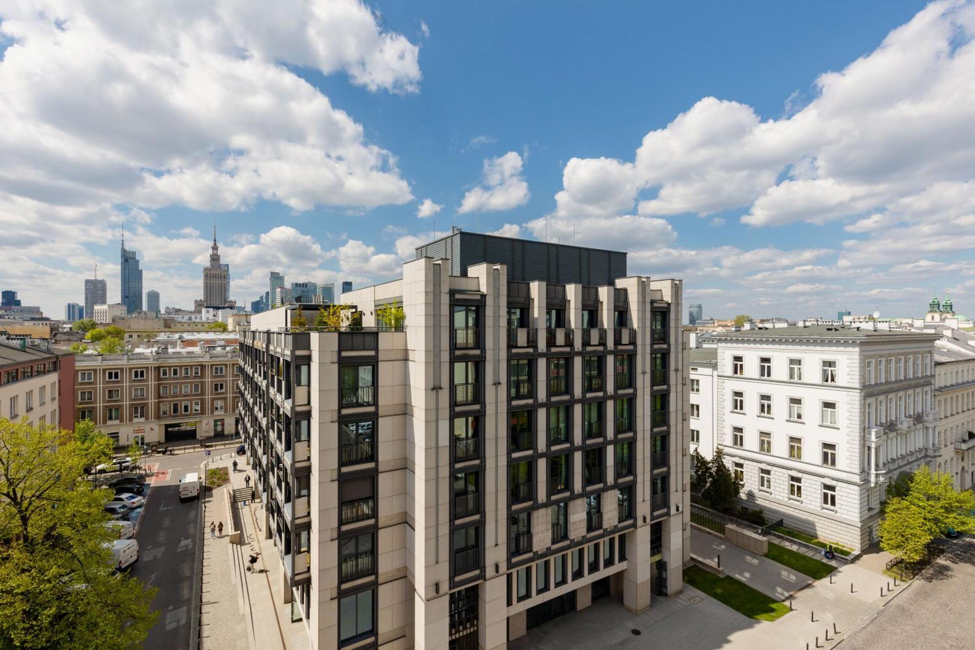 City Panorama Spacious Apartment By Renters Prestige Warszawa Exteriör bild